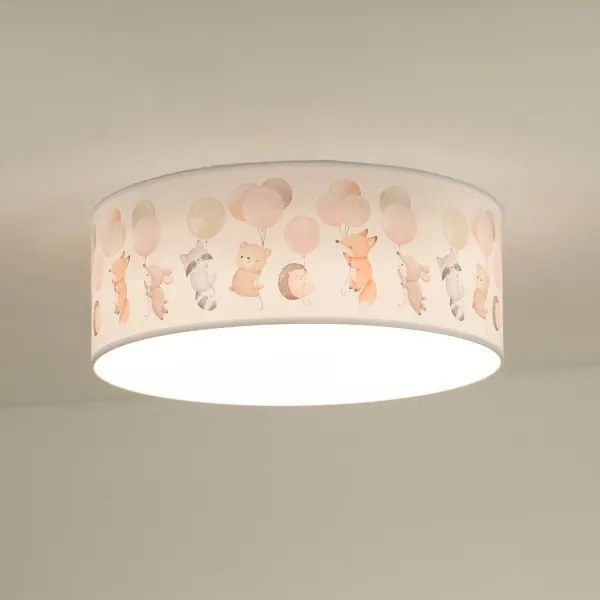 Duolla - Lampada LED da soffitto per bambini CORTINA LED/26W/230V Ø40cm 4000K