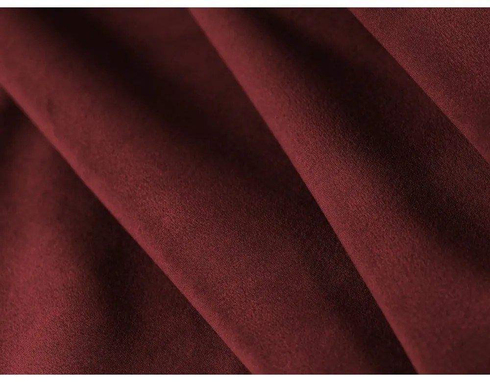 Divano in velluto rosso 285 cm Bellis - Micadoni Home