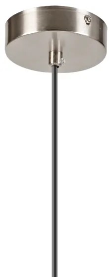 Lampadario a sospensione con filo ROLLO 1xE14/5W/230V cromo opaco/fumé