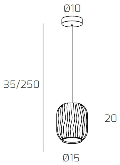 Sospensione Contemporanea Tender Metallo Cromo Vetro Trasparente 1 Luce E27