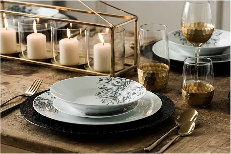 Posate in acciaio inox color oro 16 pezzi Avie - Premier Housewares