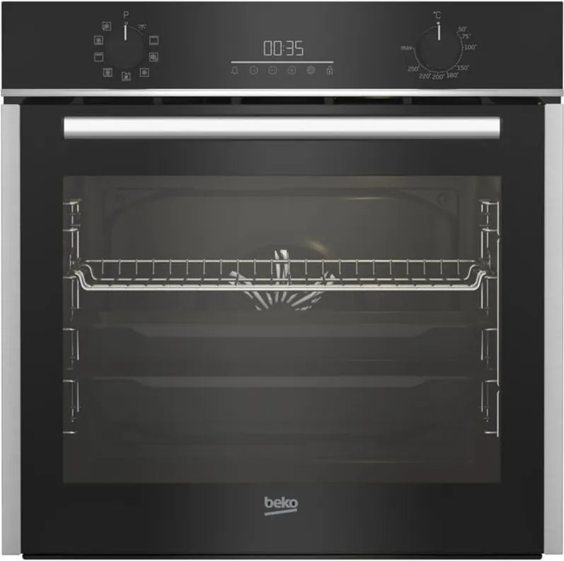 BEKO Forno Multifunzione Beyond BCBIM16300XDE 9 Funzioni 72 Litri Nero e Acciaio