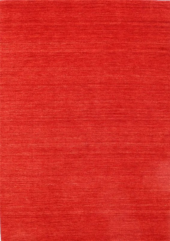 Gabbeh Tappeto 200x140 Rosso (Indian) Realizzato A Mano