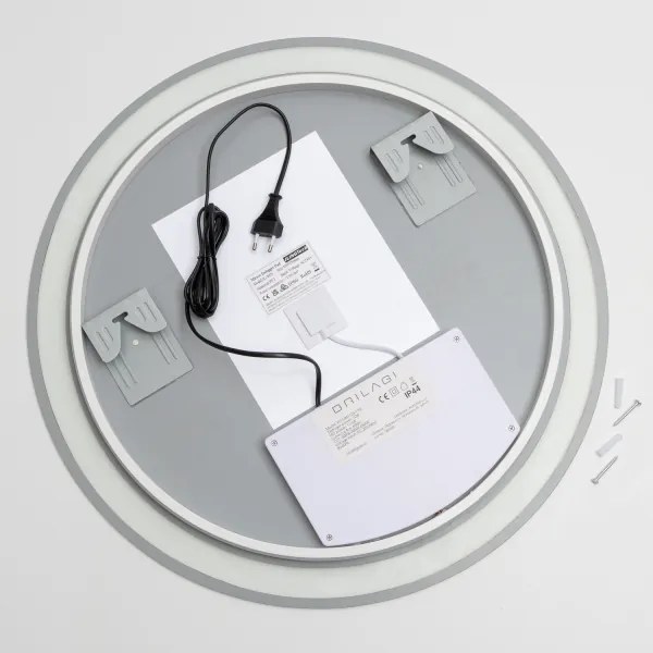 Brilagi-LED Specchio da bagno dimmerabile, riscaldato, con retroilluminazione AVA ECO LED/11,5W/230V Ø60 cm IP44