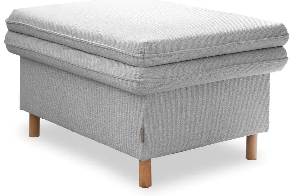 Poggiapiedi grigio chiaro Simon - Miuform