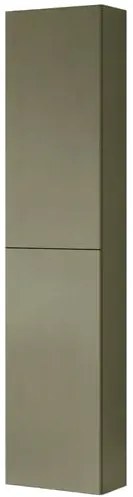 Colonna per mobile bagno Pixel 2 ante P 27 x L 30 x H 160 cm laccato opaco verde salvia