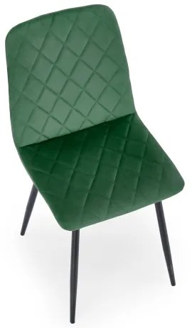 Sedia da pranzo ORIS, 1 pezzo, verde scuro