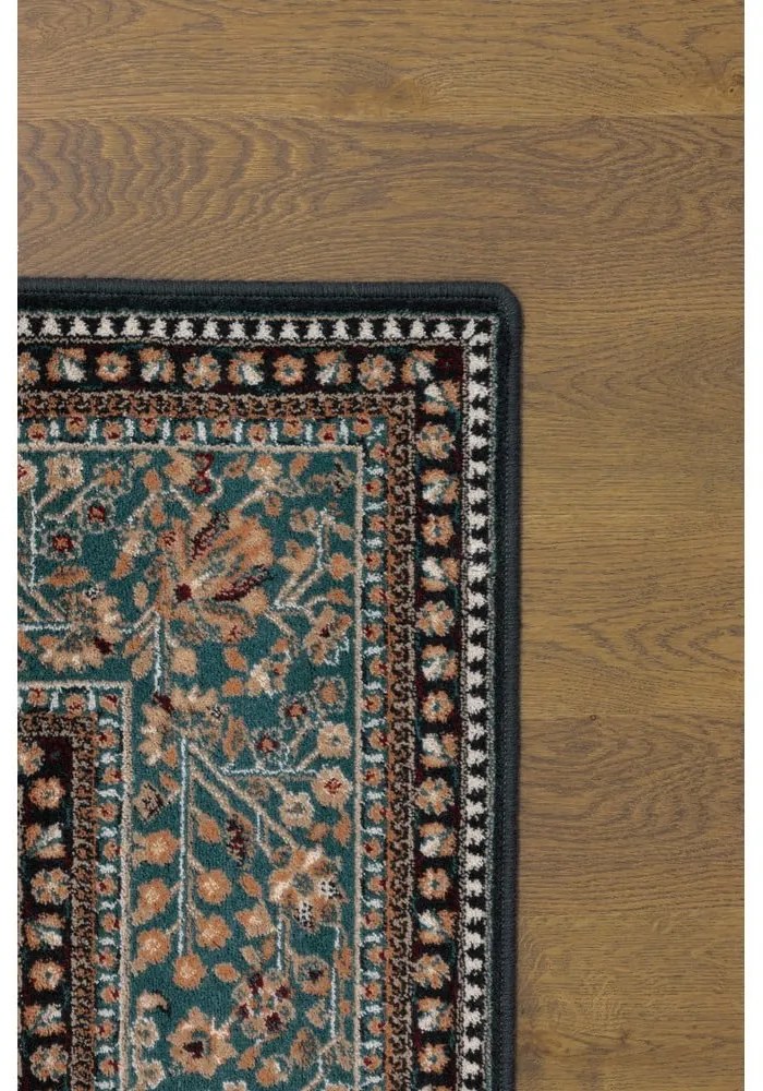 Tappeto in lana verde 160x240 cm Charlotte - Agnella