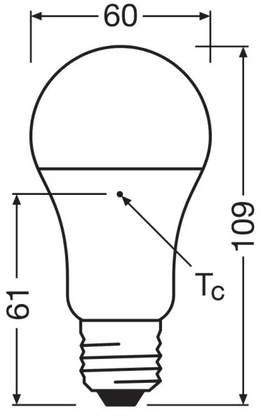 SET 3x Lampadina LED A60 E27/10W/230V 4000K