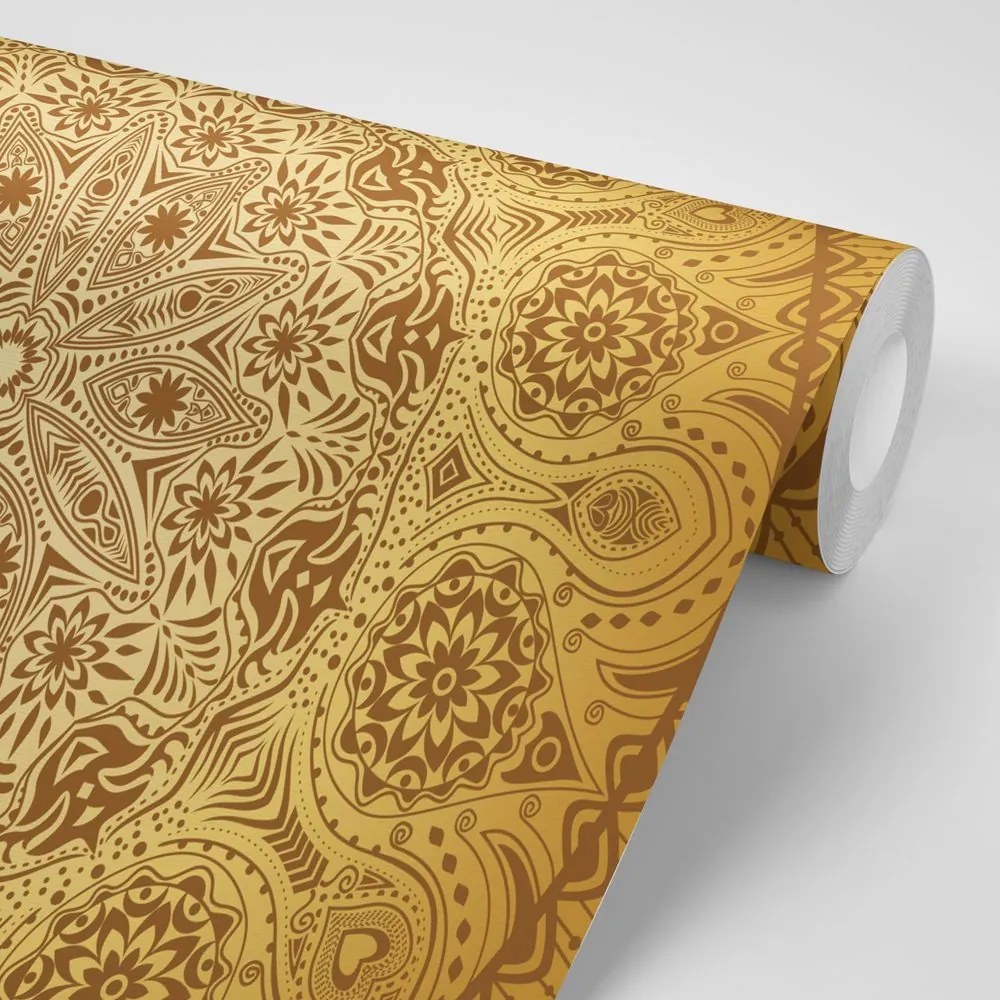 Carta da parati – Mandala decorativa con pizzo