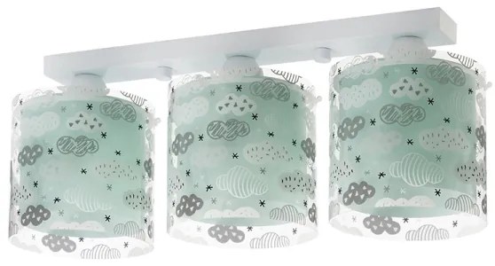 Dalber D-41413H - Plafoniera per bambini NUVOLE 3xE27/60W/230V