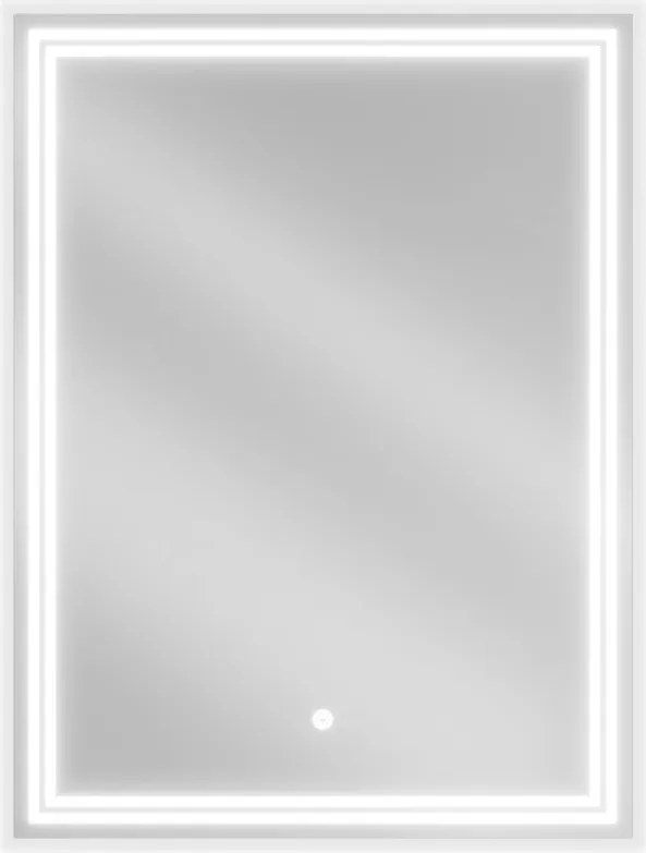 Mexen Taco specchio da bagno retroilluminato 60 x 80 cm, LED 6000K, antiappannamento - 9805-060-080-611-00