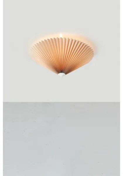 Markslöjd 108705 - Plafoniera PLISADO 3xE14/40W/230V diametro 50 cm beige