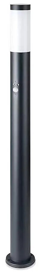 Lampada da esterno con sensore 1xE27/60W/230V IP44 110cm antracite