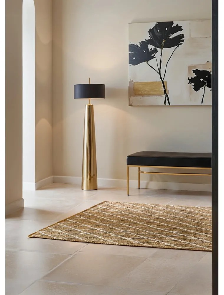 Tappeto di colore naturale in iuta tessuto a mano 160x230 cm Kunu – Hanse Home