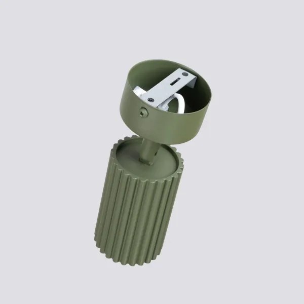 Brilagi - Faretto CRESTO 1xGU10/10W/230V verde