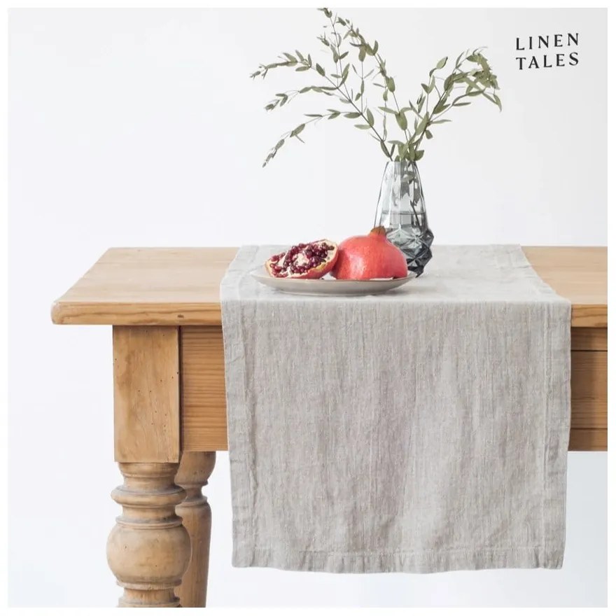 Runner da tavola in lino 40x150 cm Natural - Linen Tales