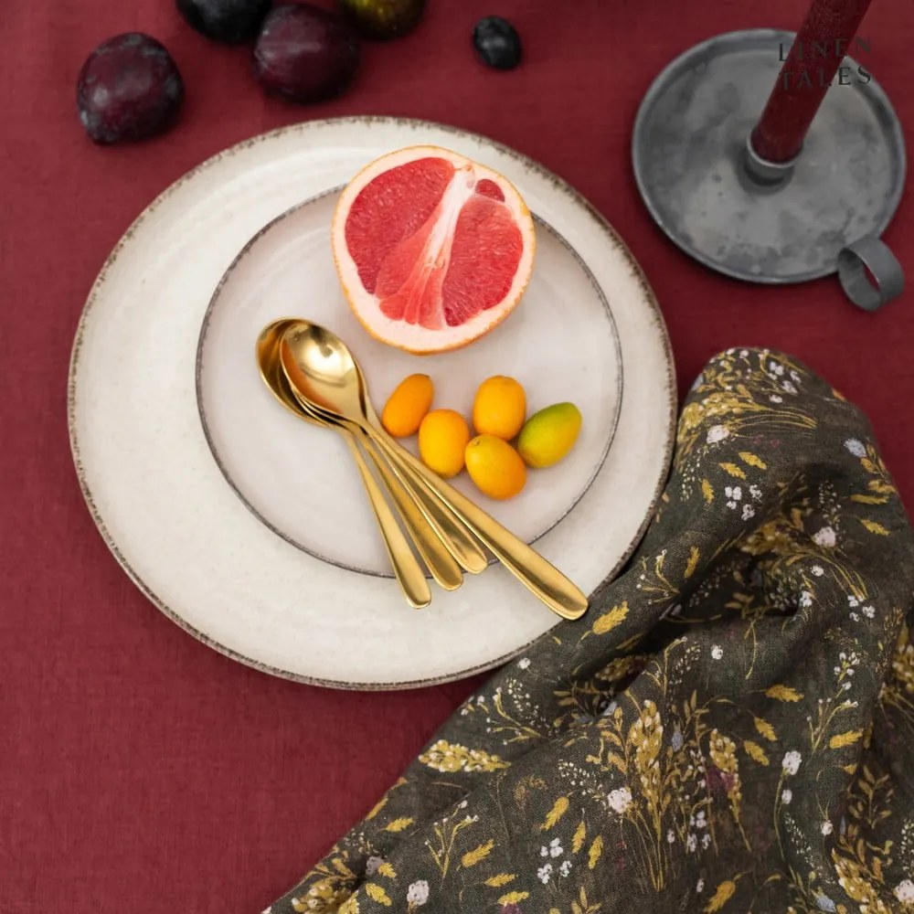 Tovaglietta in lino 35x45 cm Marsala – Linen Tales