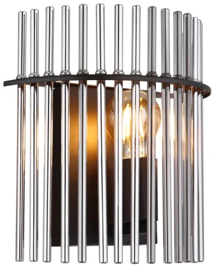 Globo 15698W - Applique GORLEY 1xE27/60W/230V nero