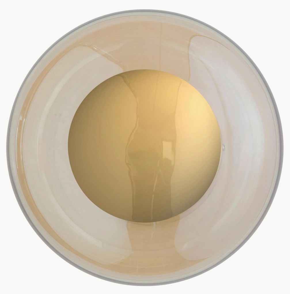 Lampada da parete in vetro soffiato Horizon