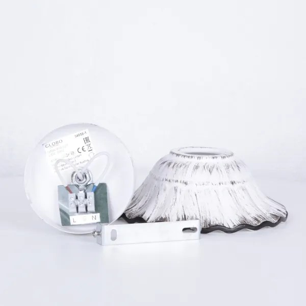 Globo 54050-1 - Faretto da muro JOWITA 1xE27/40W/230V