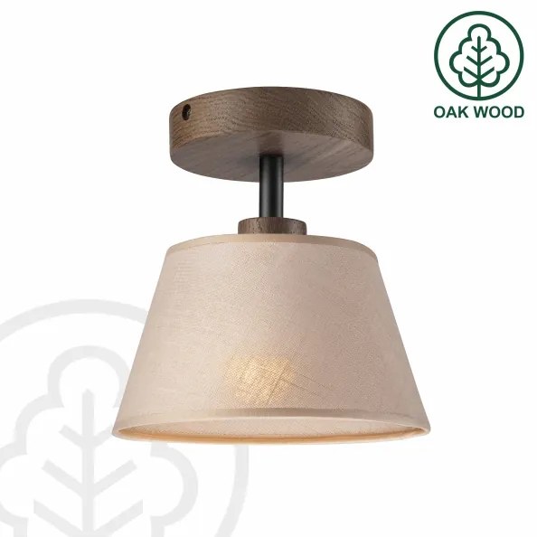Brilagi - Lampadario LED ANTHONY 1xE14/60W/230V noce/beige