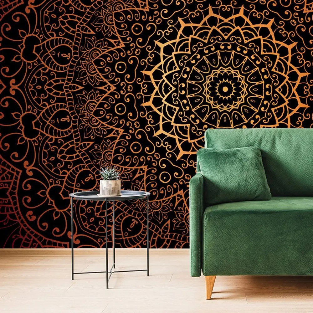 Carta da parati – Mandala vintage in stile indiano