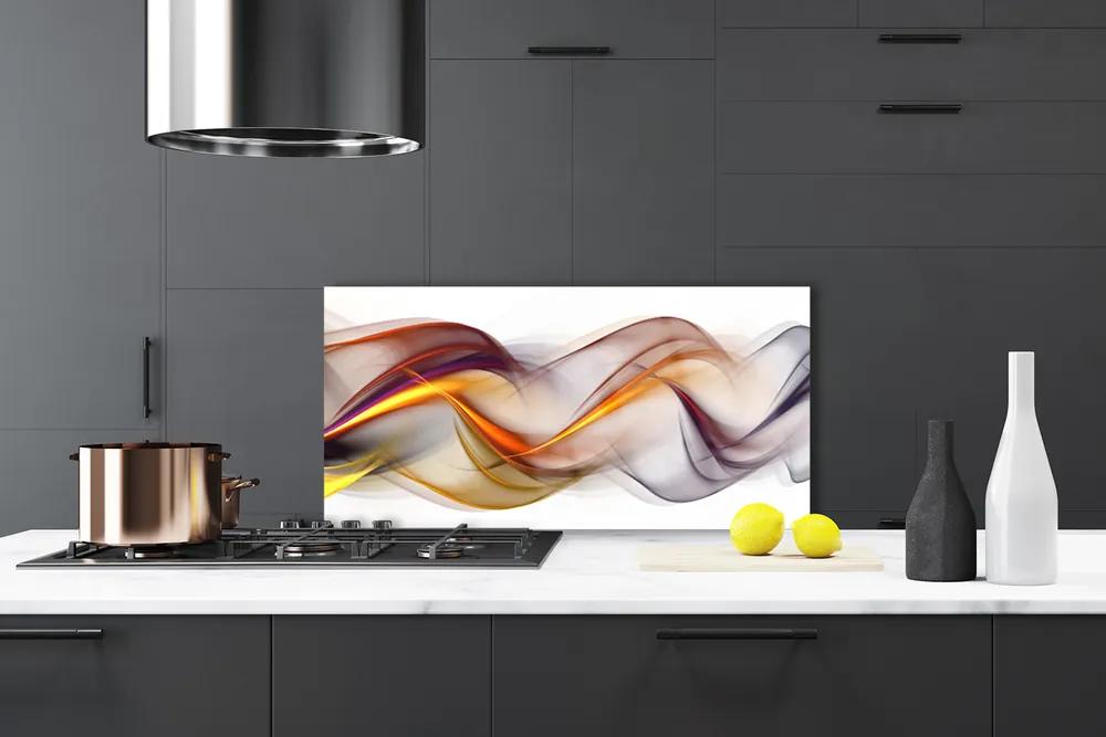 Pannello paraschizzi cucina Grafica di astrazione 100x50 cm