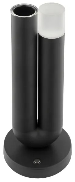 Brilliant - Lampada da tavolo LED ricaricabile dimmerabile a sfioramento SAYU LED/2,5W/5V 2700K IP44 nera