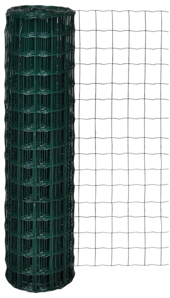 Recinzione Europea İn Acciaio 10 X 1,5 M Verde /