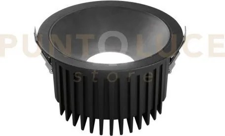 Incasso led quantum nero 40w 4300lm cct 3000k / 4000k / 6500k  ip44...