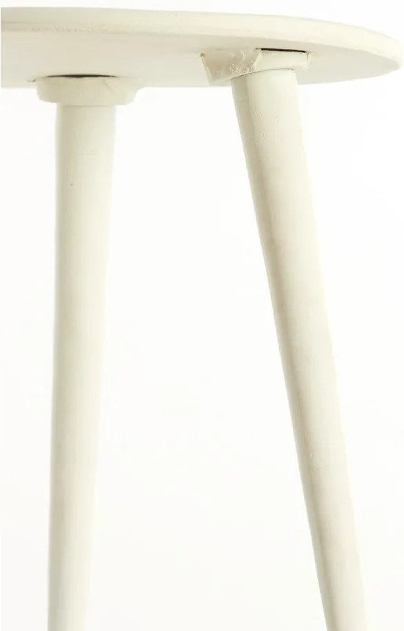 Tavolino rotondo in metallo ø 36 cm Babina - Light & Living