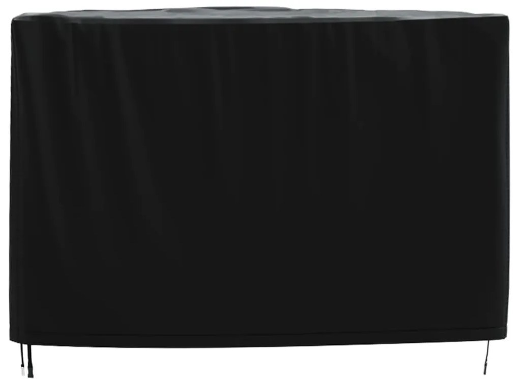 Copertura mobili giardino nera 172x113x73cm impermeabile 420d