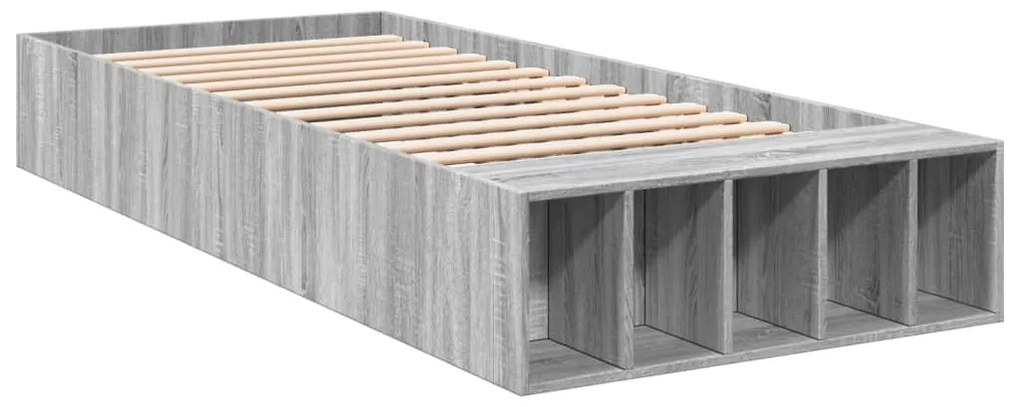 Giroletto grigio sonoma 90x190 cm in legno multistrato