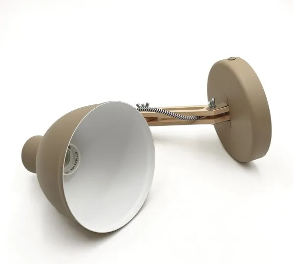 Lampada da parete MARCELLO 1xE27/15W/230V beige