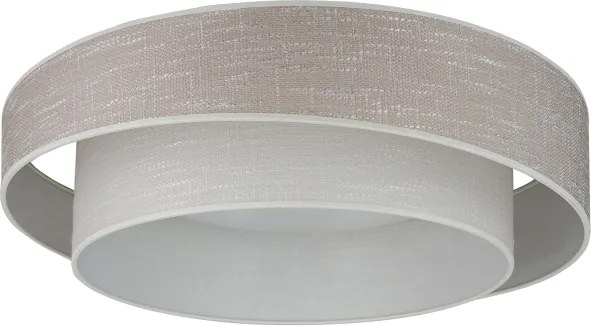 Brilagi - Lampada dimmerabile a LED DOVER SHINE LED/24W/230V grigio/crema + telecomando