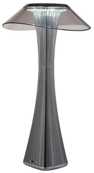 Globo 21025S-LED Lampada da tavolo ricaricabile dimmerabile AMBRA LED/2,5W/3,7V 2700K/4500K/6500K nero