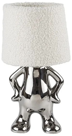 Rabalux 74216 - Lampada da tavolo SMURFY 1xE14/40W/230V cromo lucido