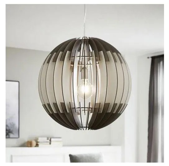 Eglo 96973 - Lampadario a sospensione con filo OLMERO 1xE27/60W/230V