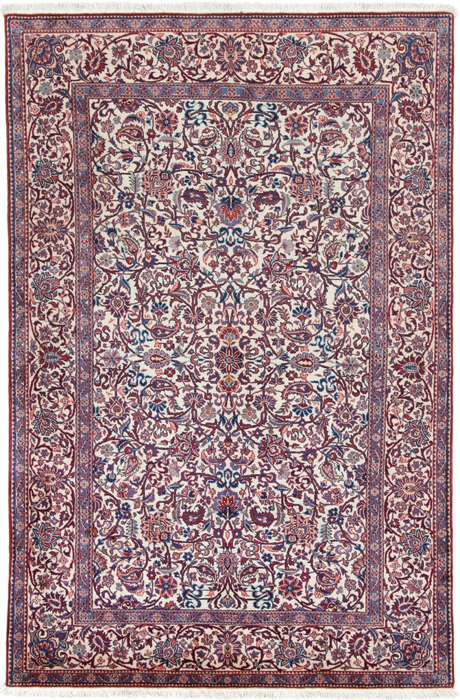 Kashan Tappeto persiano 210x130 (Iran) Annodato A Mano