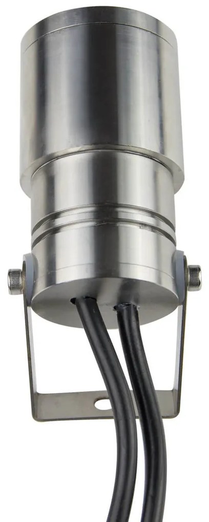 Faretto LED 5W RGB DMX512 per Piscine e Fontane IP68 CREE - Professional Colore RGB