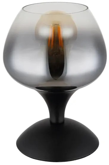 Globo 15548T2 - Lampada da tavolo MAXY 1xE27/40W/230V nero
