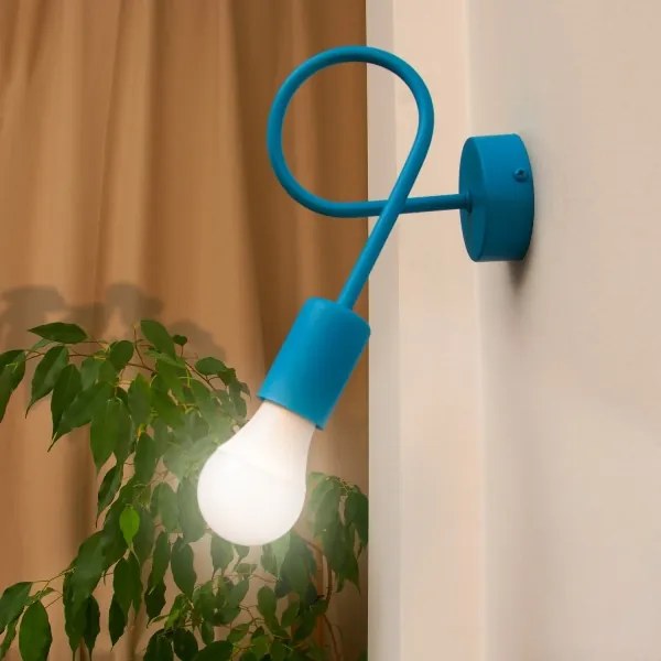 Applique OXFORD 1xE27/15W/230V blu