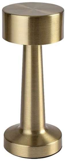Rabalux 74207-LED Lampada da tavolo ricaricabile SENAN LED 2,7W/5V 1200mAh oro
