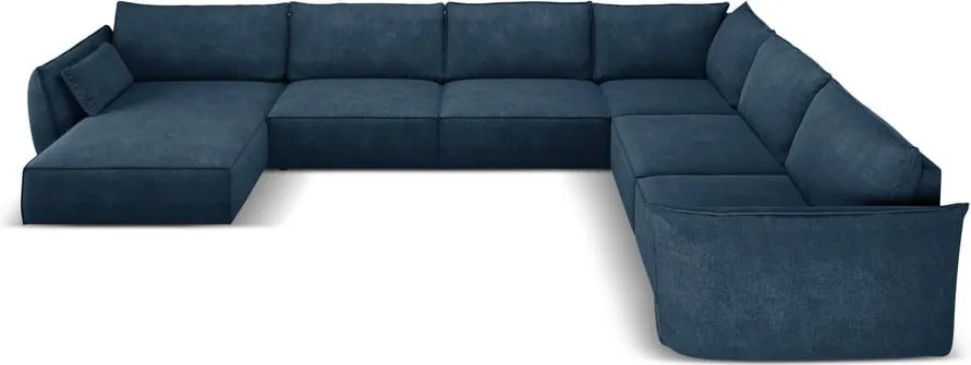 Divano angolare blu scuro (angolo destro) Vanda - Mazzini Sofas