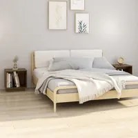 Comodini 2 pz Miele 40x30x40 cm in Legno Massello di Pino cod mxl 30159