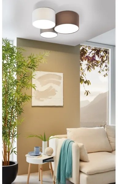 Eglo 97479 - Plafoniera PASTORE 3xE27/60W/230V