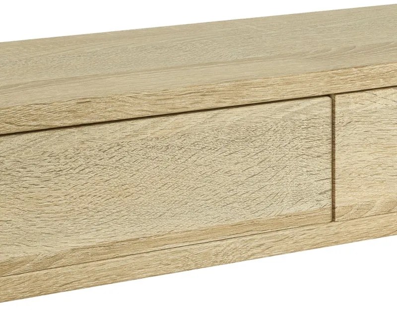 Mensola a muro Domino rettangolare in mdf L 88.2 x H 13.4 x P 20 cm