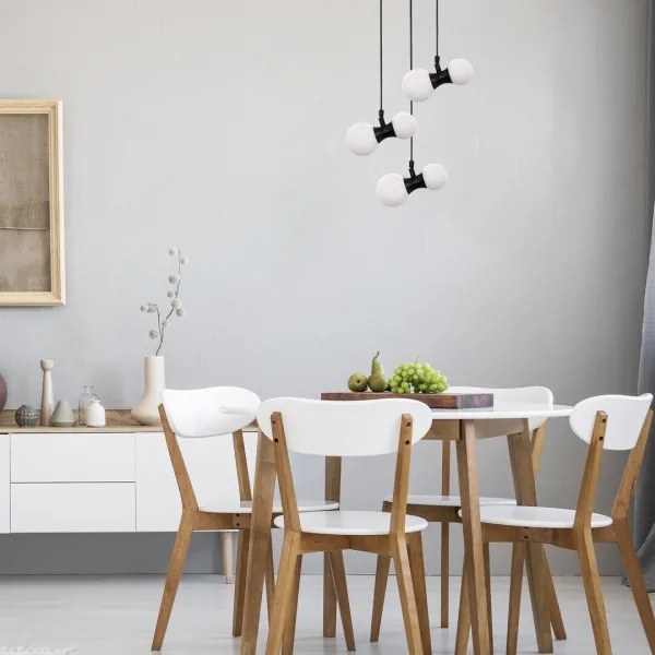 Rabalux 72300 - Lampadario a sospensione con filo LITION 6xG9/28W/230V