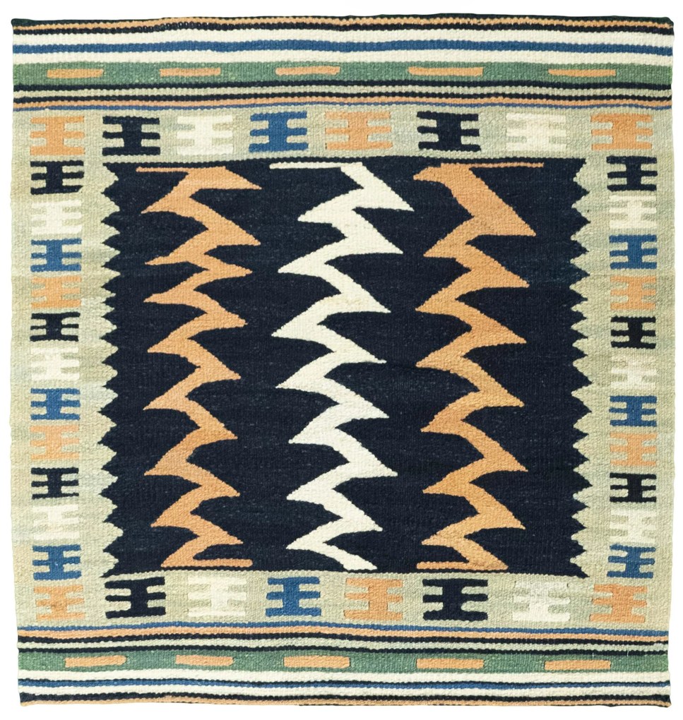 Kilim Tappeto persiano 110x100 (Iran) Tessuto A Mano